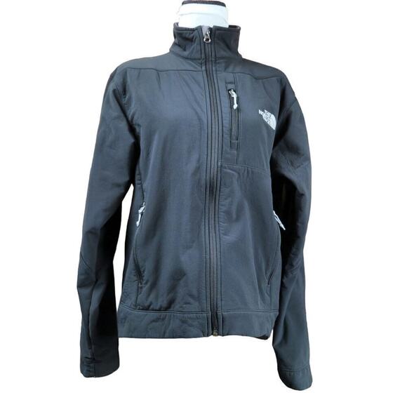 The North Face Men’s Black Softshell Jacket Size Small Full Zip - Picture 1 of 16